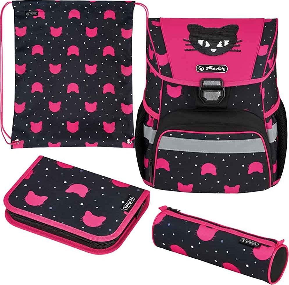 Herlitz Herlitz Loop Plus Black Cat, school bag 1