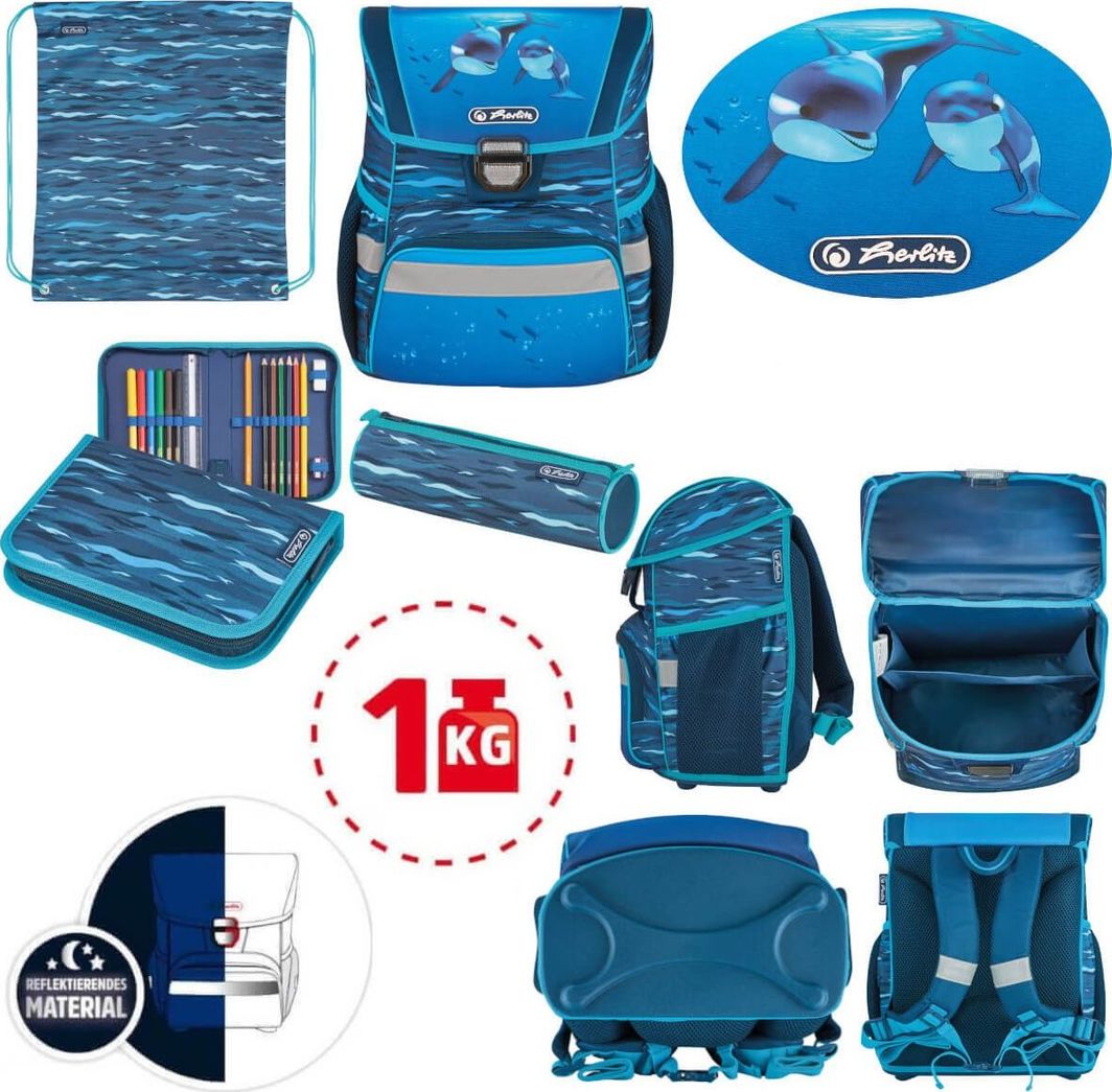 Herlitz Herlitz Satchel Loop Plus Oceanside 1