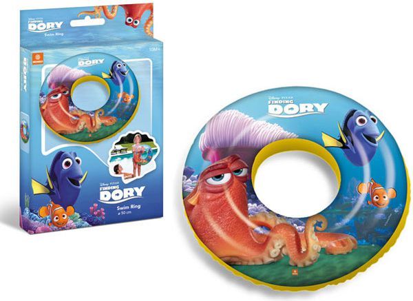 Bouée Brassards Dory - Le Monde De Dory - Pour Enfants Apprentissage Natation - 25x15 Cm