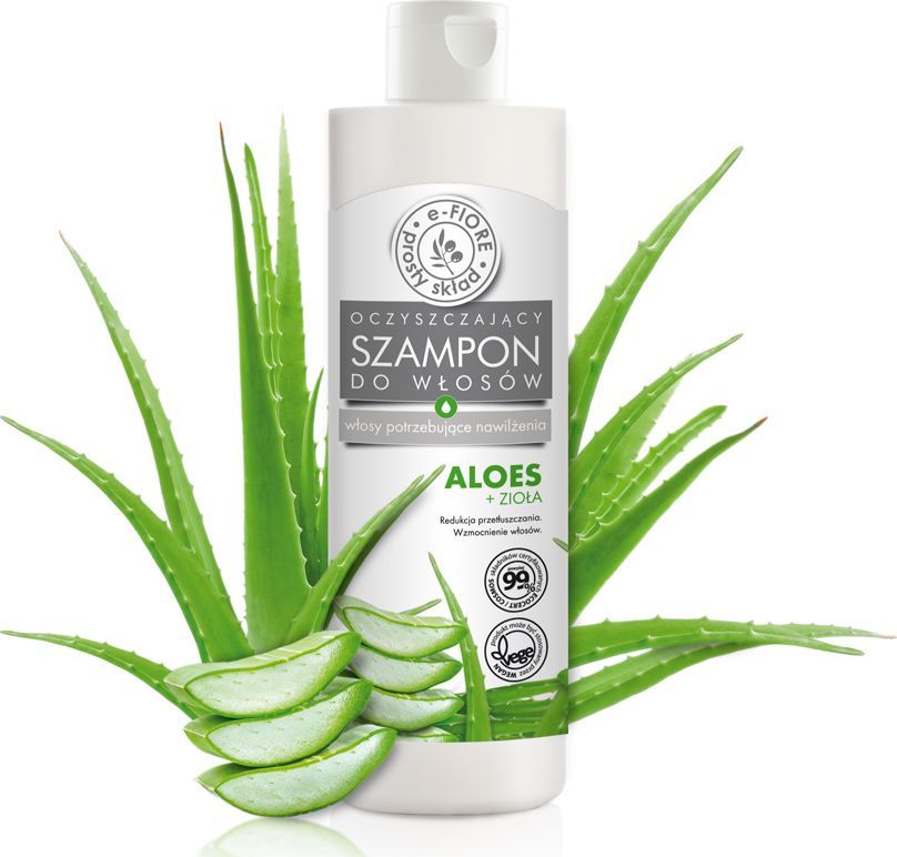 e-FIORE Oczyszczający Szampon Do Włosów Aloes E-Fiore 1