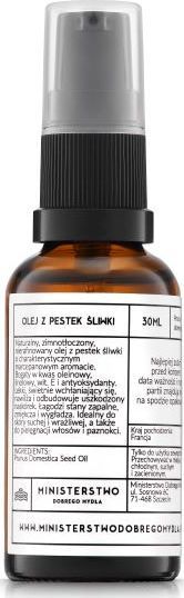 Ministerstwo Dobrego Mydła Ministerstwo Dobrego Mydła Olej Z Pestek Śliwki 1