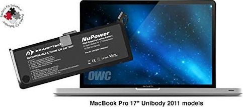 Bateria NewerTech NewerTech 95W NuPower For MacBook Pro 17 "Unibody 2011 1