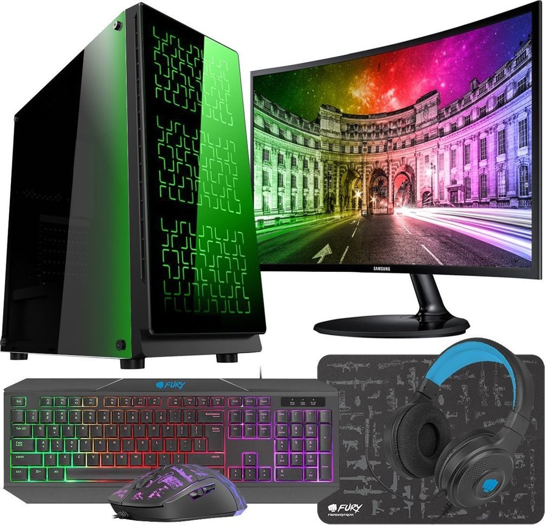 Komputer GER-POL BPG2, Ryzen 3 2200G, 8 GB, Radeon Vega 8, 512 GB M.2 PCIe Windows 10 Pro 1