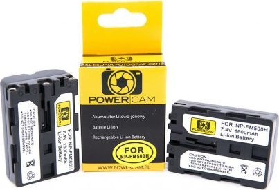 Powercam Akumulator NP-FM500H 1600mAh 1 szt. 1
