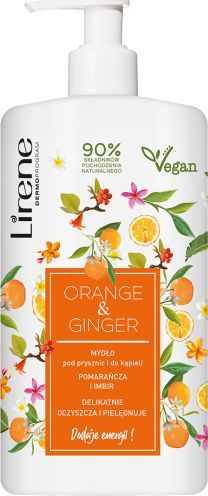 Lirene Lirene MYDŁO W PŁYNIE Orange&Ginger 500ml 1