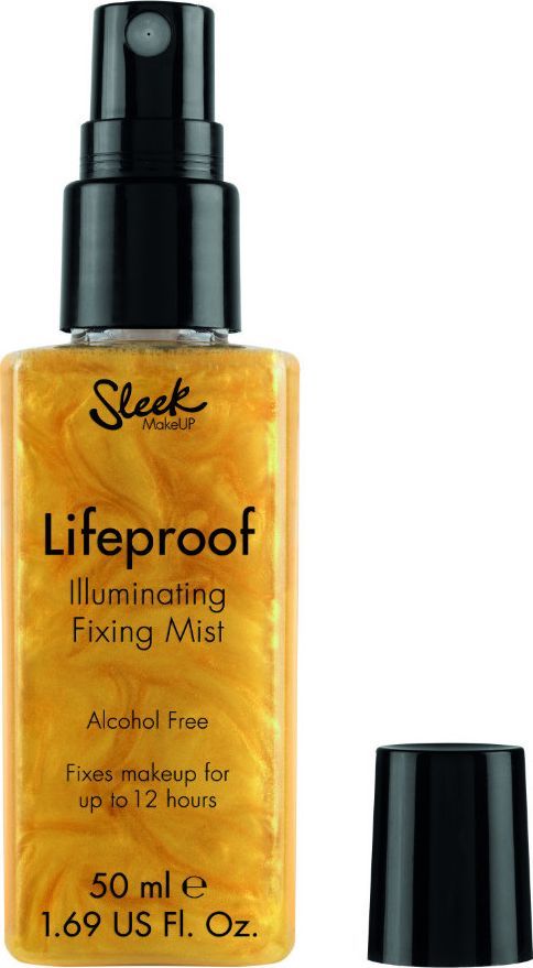 Sleek MakeUP SLEEK Lifeproof Illumitaing Fixing Mist ROZŚWIETLAJĄCA MGIEŁKA utrwalająca makijaż 1