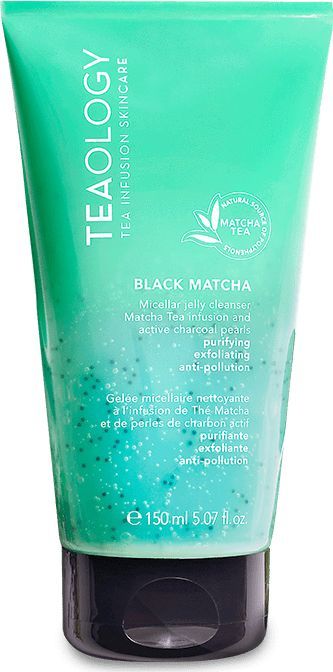 Teaology TEAOLOGY Matcha Tea MICELARNY ŻEL/PEELING/MASECZKA z naparem z zielonej japońskiej herbaty i węglem 1