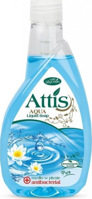 Attis Mydło antybakteryjne w płynie, nawilżające - 400 ml 1
