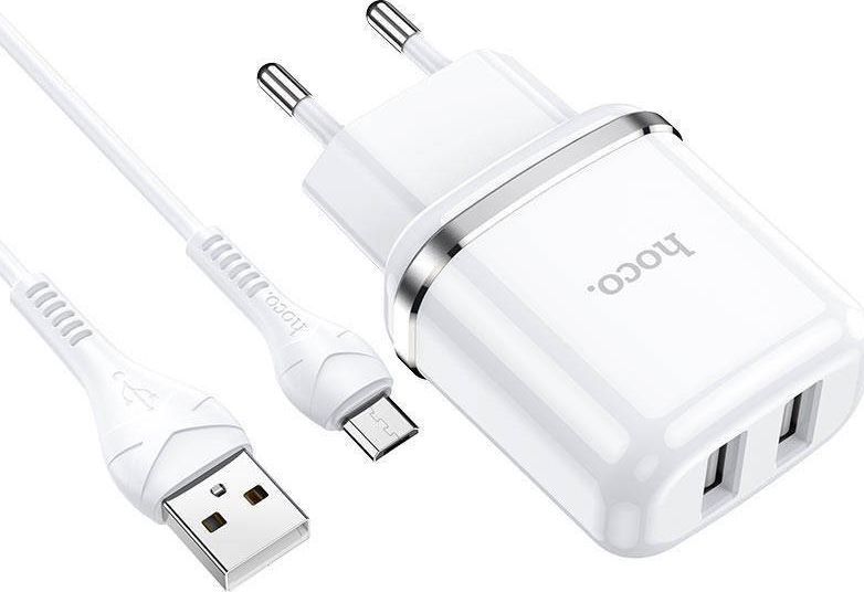 Ładowarka Hoco N4 Smart Dual USB 2x USB-A 2.4 A (6931474731043) 1