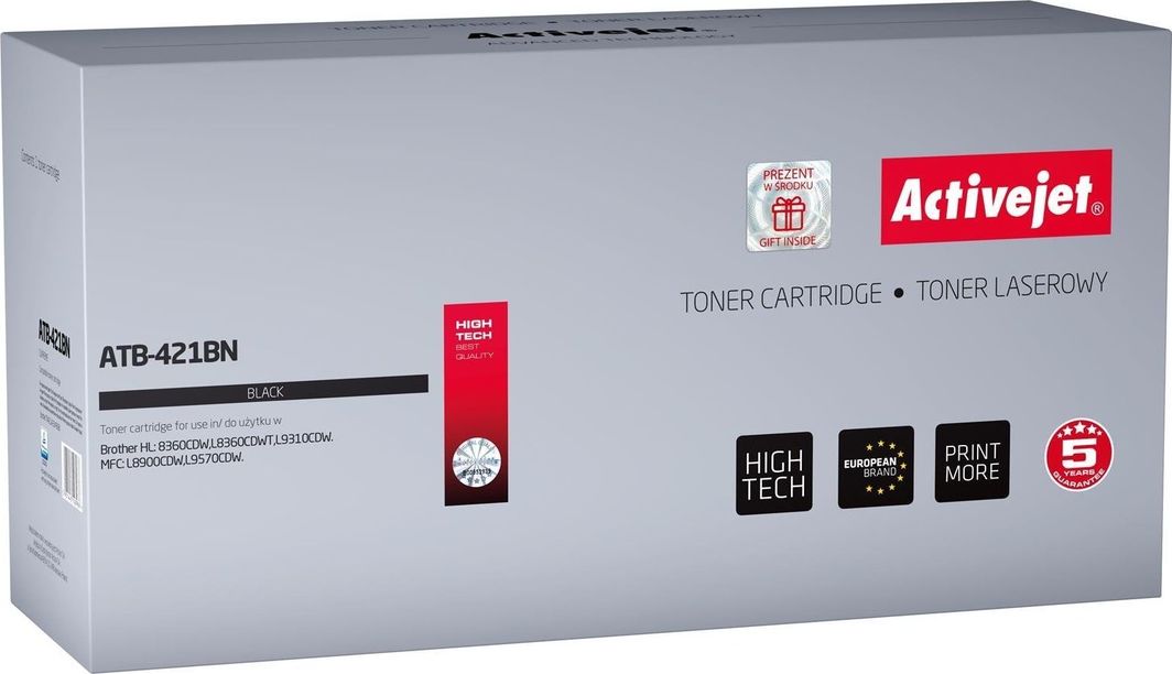 Toner Activejet Black Zamiennik TN-421 (ATB-421BN) 1