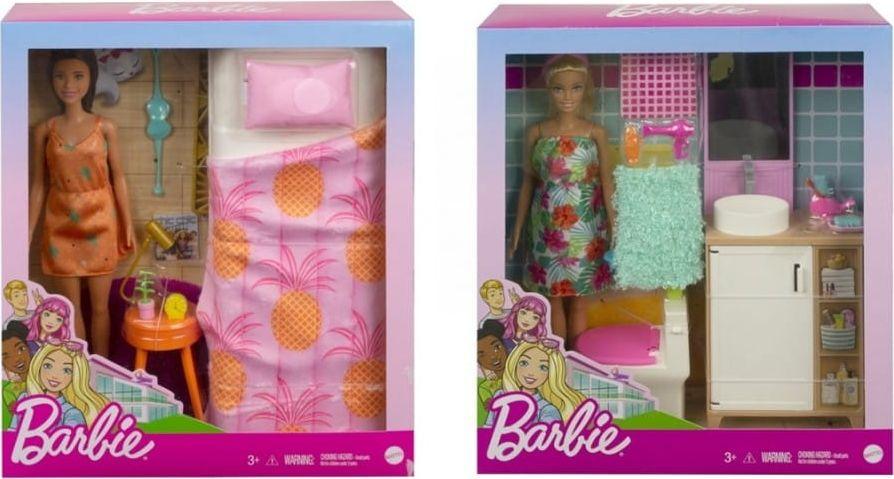 Lalka Barbie Mattel - Pokoik z lalką (GTD87) 1