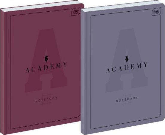 Interdruk Brulion A4 96k. INTETRDRUK 90g Academy, kratka Interdruk 1