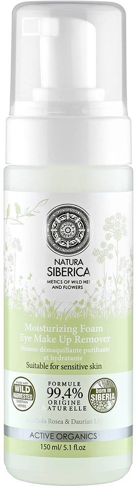 Natura Siberica Pianka do demakijażu oczu Nawilżająca 170ml 1