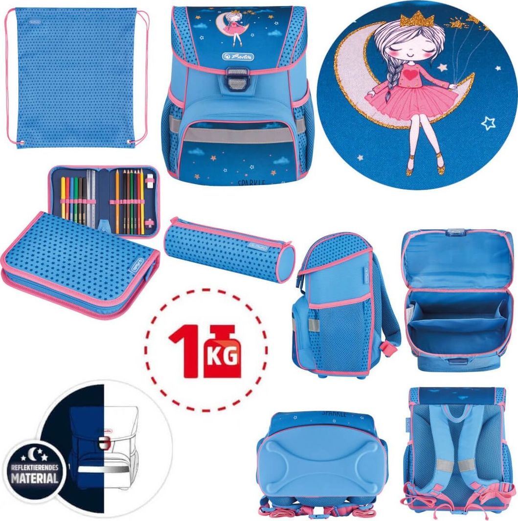 Herlitz Tornister Loop plus Moon Lady 1