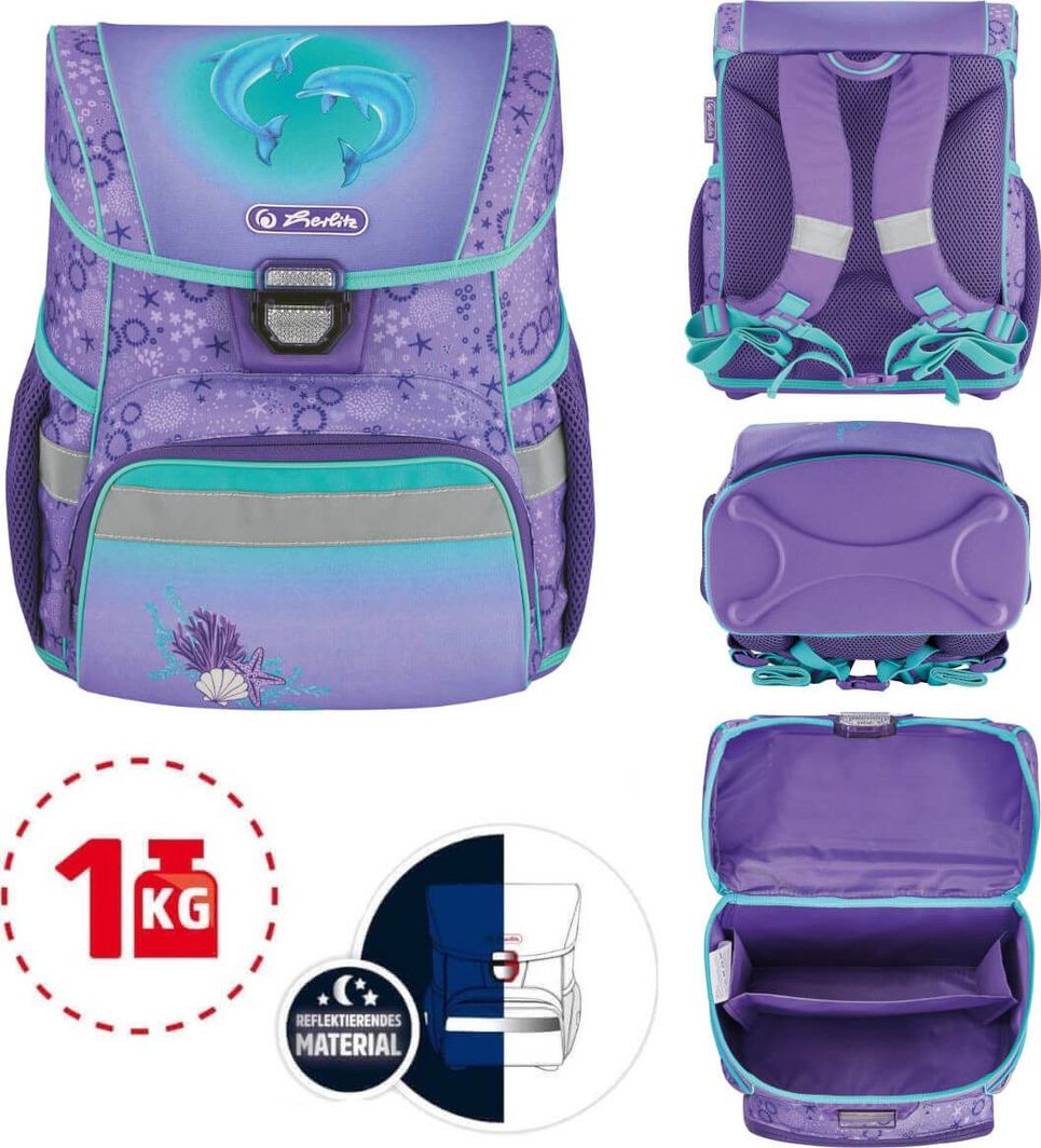 Herlitz Tornister Loop Dolphins 1