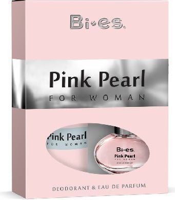  Bi-es Pink Pearl Komplet Woda Perfumowana 50 ml + Deo spray 150 ml 1