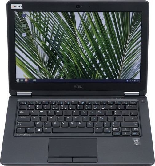 Laptop Dell Dell Latitude E7250 i5-5300U 8GB 240GB SSD 1366x768 QWERTY PL Klasa A Windows 10 Professional 1