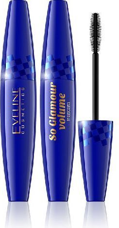 Eveline Maskara So Glamour Volume pogrubiająca czarna 10ml 1