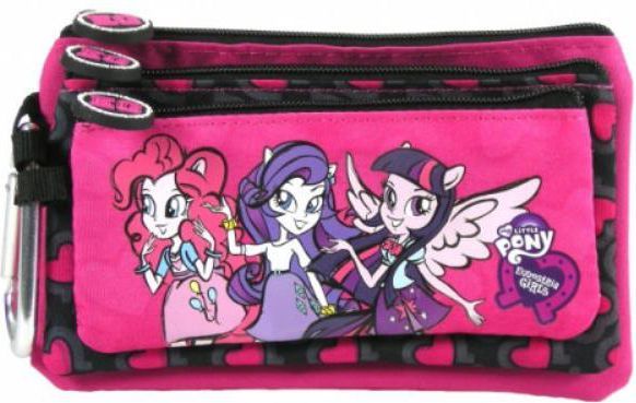 Piórnik Derform Saszetka trzyczęściowa M Equestria Girls 10 (DERF.STMEG10) 1