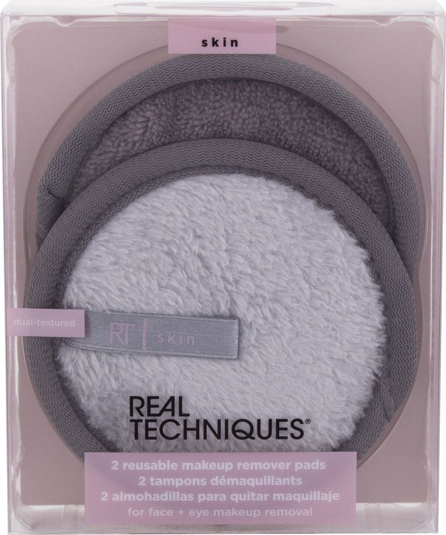 Real Techniques  Skin Reusable Make Up Removal Pads Demakijaż twarzy 2szt 1