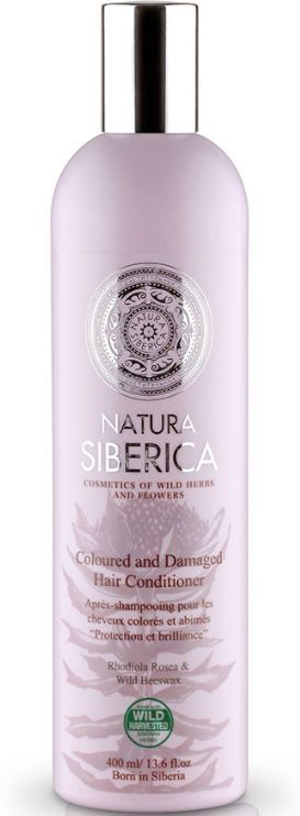 Natura Siberica Odżywka do włosów chroniąca kolor i nabłyszczająca - włosy farbowane 400 ml 1