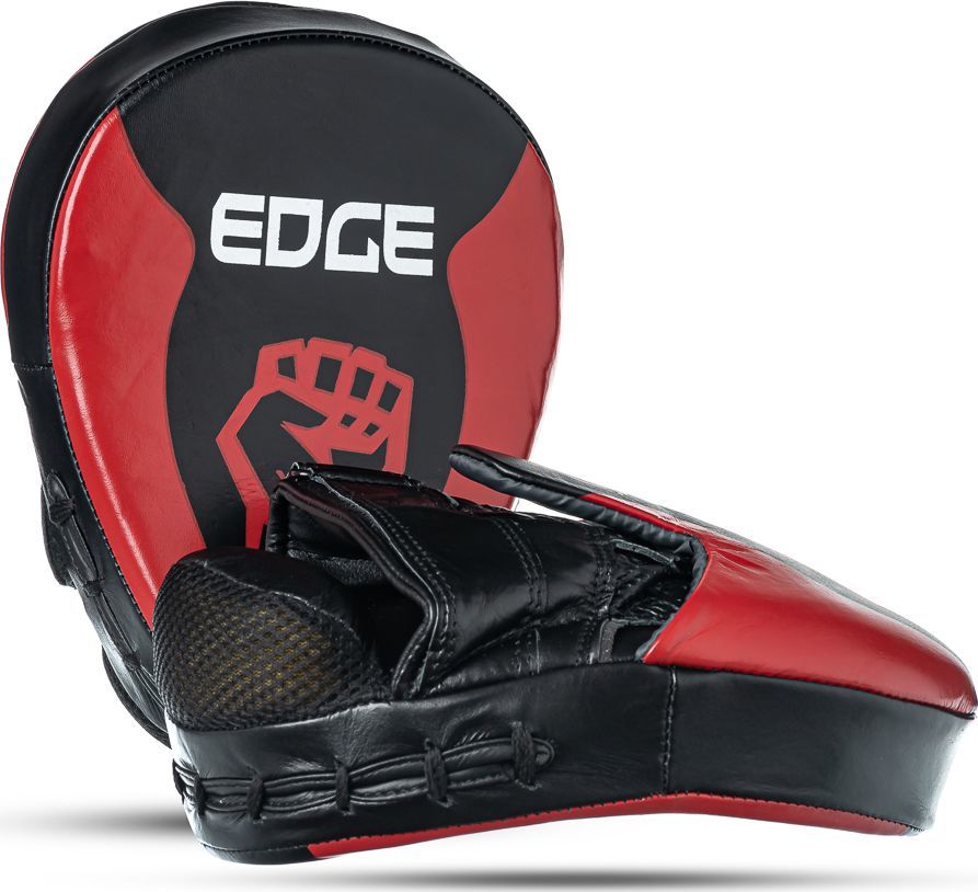 Edge Łapy trenera skóra naturalna biało-czarne EDGE 1