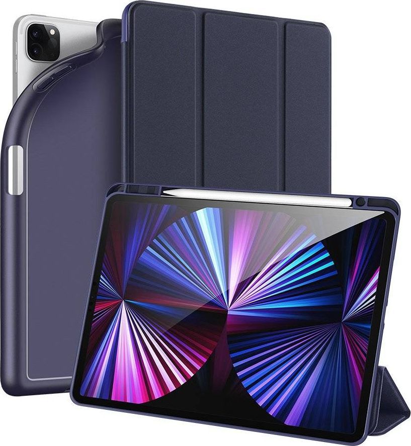 Etui na tablet Dux Ducis DUX DUCIS Osom żelowe etui na tablet Smart Sleep z podstawką iPad Pro 11'' 2021 niebieski 1