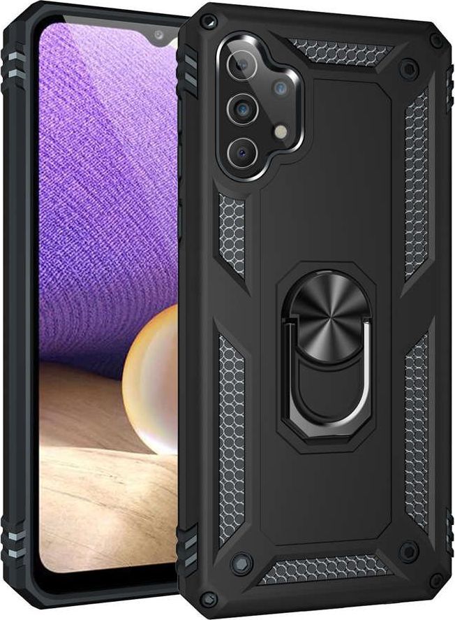 Alogy Etui pancerne obudowa Alogy Stand Armor Ring do Samsung Galaxy A32 4G 1