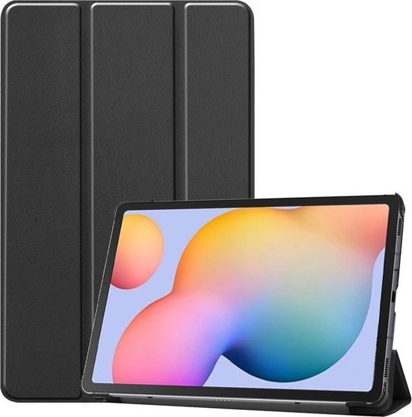Etui na tablet Alogy Etui Book Cover Galaxy Tab S6 Lite 10.4 P610/ P615 Czarny + Folia + Rysik 1