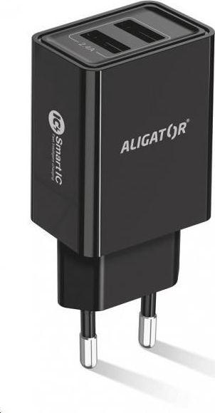 Ładowarka Aligator SMART IC 2x USB-A 2.4 A (CHA0029) 1
