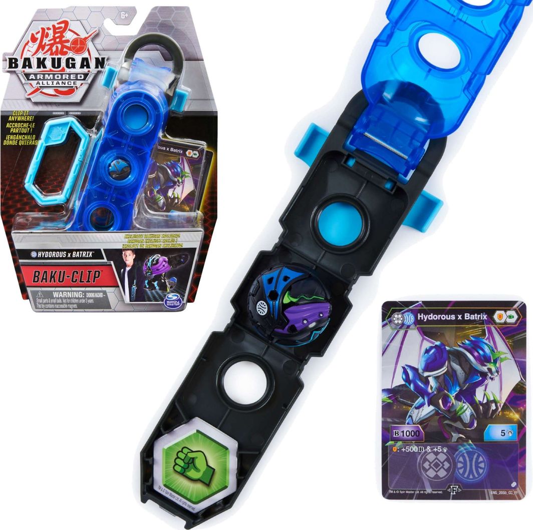 Figurka Spin Master Bakugan - Hydorous Batrix + Baku-clip (20125352) 1