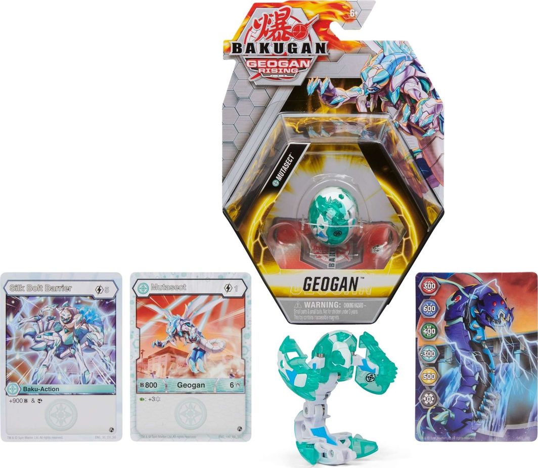 Figurka Spin Master Bakugan Geogan Rising Haos Mutasect figurka + karty 1