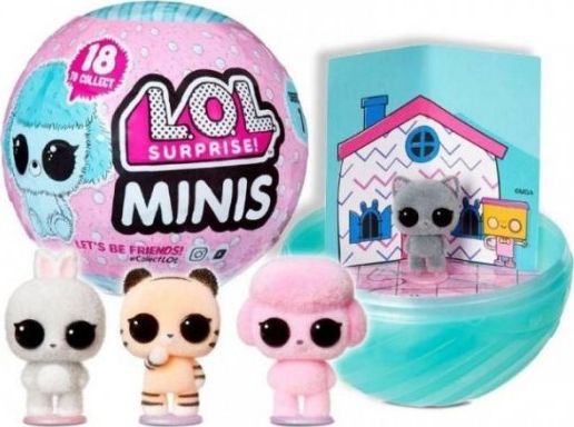 MGA Figurka L.o.l. Surprise Minis Fuzzy Animals 1 Szt. 1