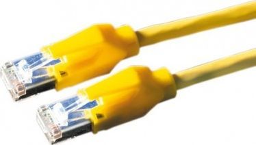 LEONI KERPEN KERPEN E5-70 PatchCord S/FTP (PiMF) Kat.6 LSOH żółty 7.0m 1