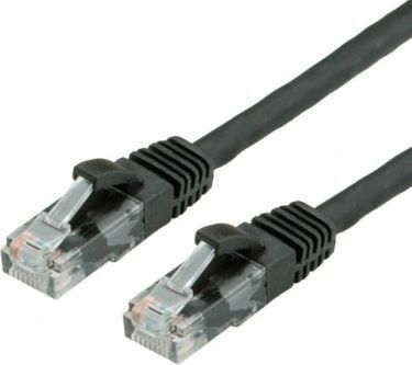 Value VALUE PatchCord UTP Kat.6A czarny 1.5m 1