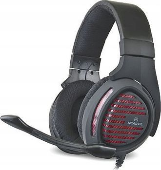 Słuchawki Real-El GDX-7880 Czarne (EL124100041) 1