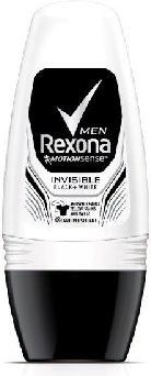  Rexona  Motion Sense Men Dezodorant roll-on Invisible Black & White 50ml 1