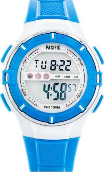 Zegarek Pacific Zegarek PACIFIC sportowy LCD 205-L niebieski 1