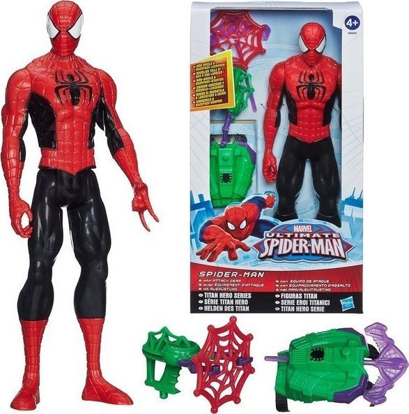 Figurka Hasbro Spiderman Titan Hero - Spiderman Attack Gear (A8343) 1