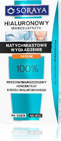 Soraya Hialuronowy Mikrozastrzyk Koncentrat-serum przeciwzmarszczkowe na dzień i noc 30 ml 1