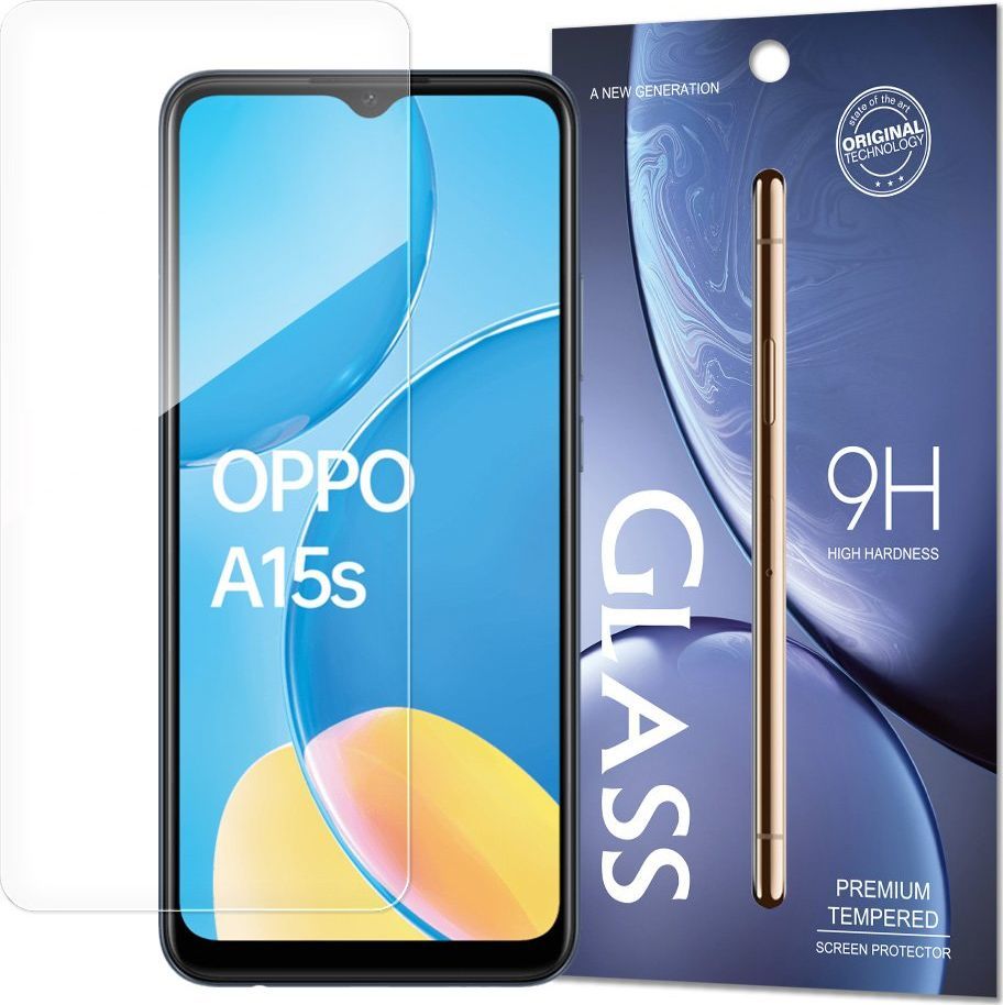 Tempered Glass Tempered Glass szkło hartowane 9H Oppo A15s / A15 (opakowanie koperta) 1