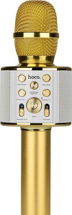 Mikrofon Hoco Cool Sound KTV BK3 srebrny 1