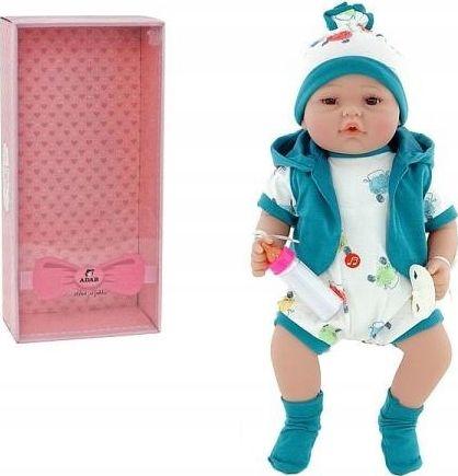 Adar Lalka bobas 40cm ze smoczkiem i butelką w pudełku (532830) 1