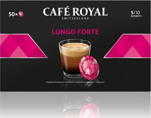 CAFE ROYAL Kapsułki kawowe pads CAFE ROYAL LUNGO FORTE, 50 szt 1