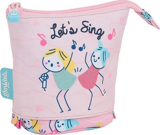 Piórnik GLow LAb Piórnik Glow Lab Best Friends Różowy 1