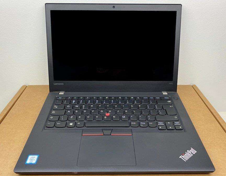 Laptop Lenovo Laptop Lenovo ThinkPad T470 i5 - 7 generacji / 8GB / NOWY DYSK 250 GB SSD / 14 FullHD / Klasa A- 1