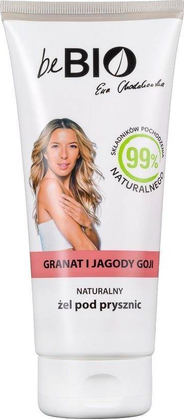 BeBio Naturalny żel pod prysznic Granat i Jagody Goji 200ml 1