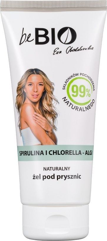 BeBio Ewa Chodakowska Naturalny żel pod prysznic Spirulina i Chlorella - Algi 200ml 1