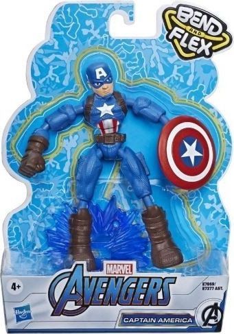 Figurka Hasbro Avengers Bend and Flex - Captain America (E7377/E7869) 1