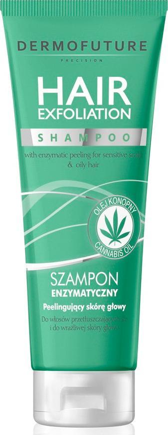 DermoFuture Dermofuture Hair Exfoliation peelingujący szampon enzymatyczny 200ml 1